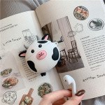 Wholesale Cute Design Cartoon Silicone Cover Skin for Airpod (1 / 2) Charging Case (Cow)